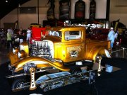 Hinkles Hot Rods Gold Pickup